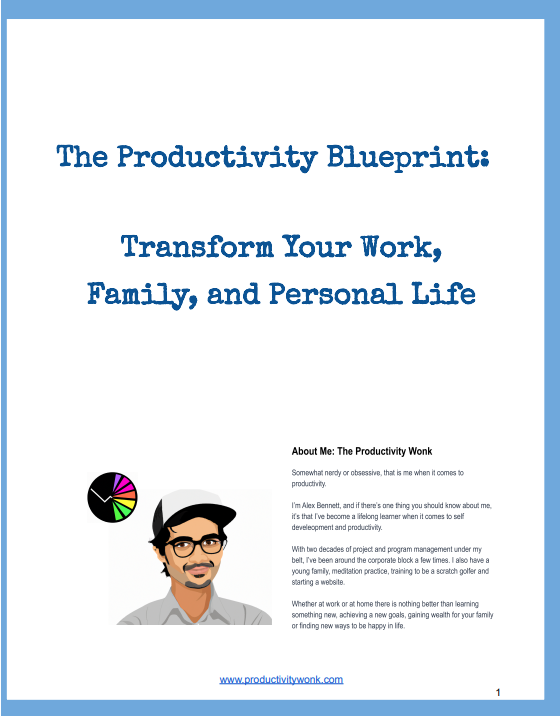 transforming work, family and personal life through productivity