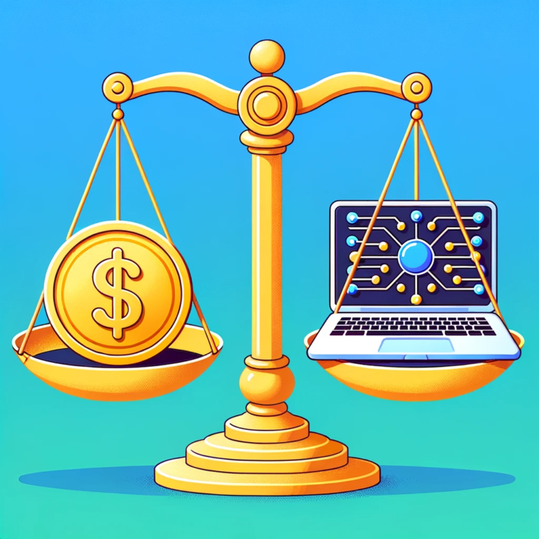 scale comparing the Cost effectivenss of freelancers and AI