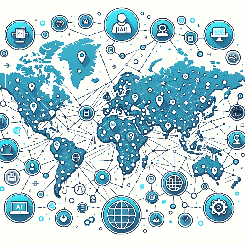 vector-design-of-a-global-map-with-highlighted-nodes-representing-major-cities.-Connecting-lines-demonstrate-the-global-network-of-AI-freelancers.